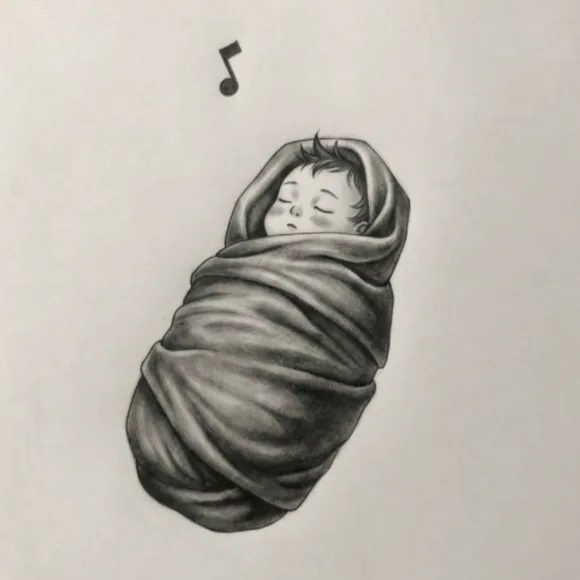 Graphite illustration by Sarah Rose Vega