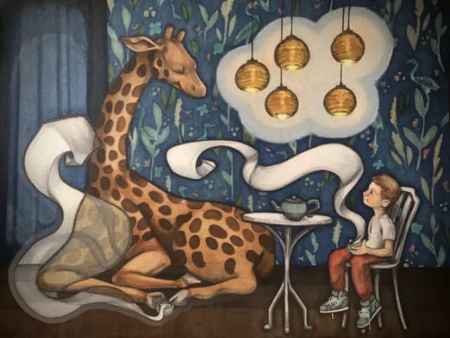 Marker & Colored pencil illustration by Sarah Rose Vega