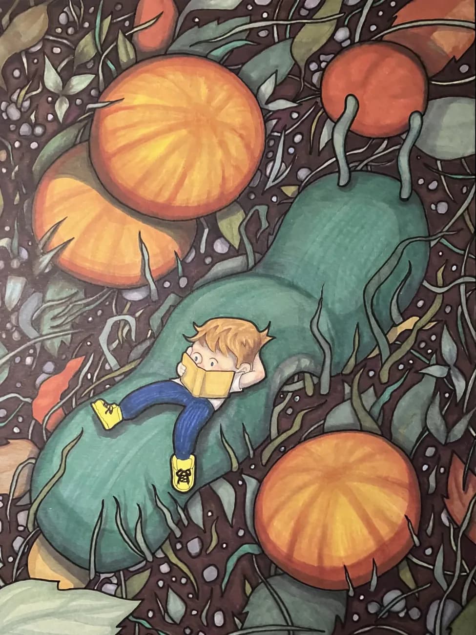 Marker & Ink illustration by Sarah Rose Vega