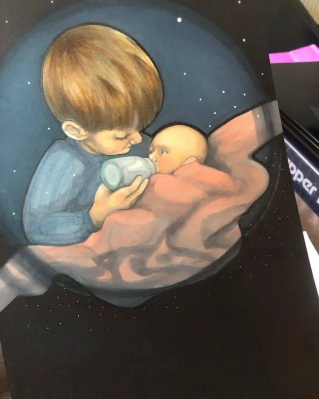 Marker & Ink illustration by Sarah Rose Vega